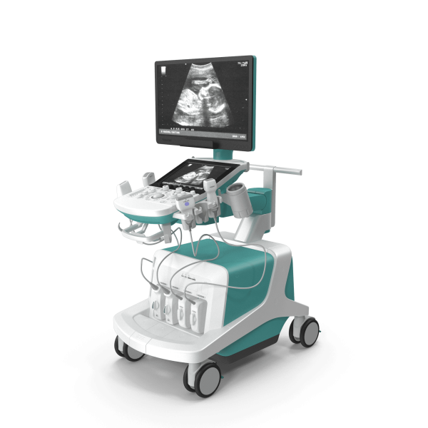 Ultrasound system illustration